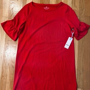 Southern Tide Vibrant Red Dress